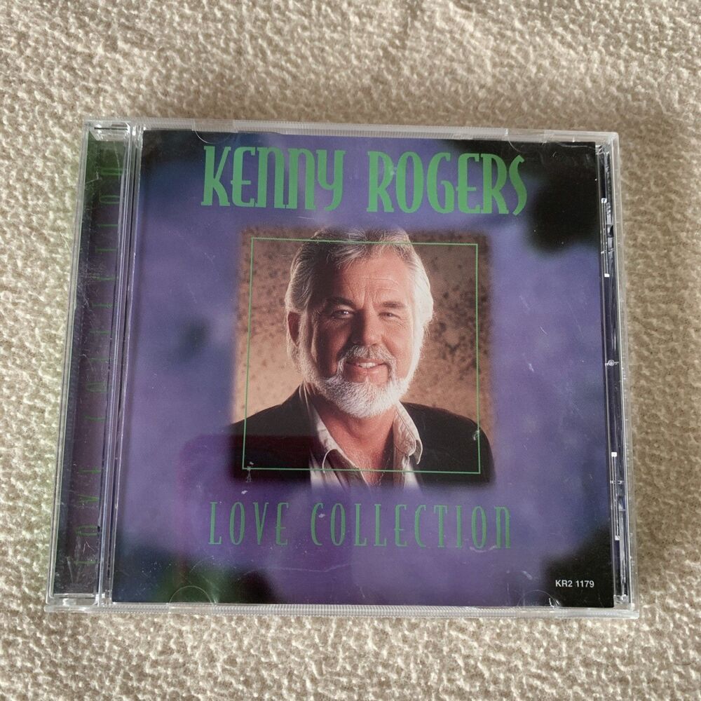 Kenny Rogers, Love Collection CD Best Of 10 Tracks: Crazy, Unforgettable, Always